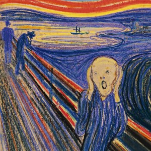 Edvard Munch: L'urlo, datato 1895